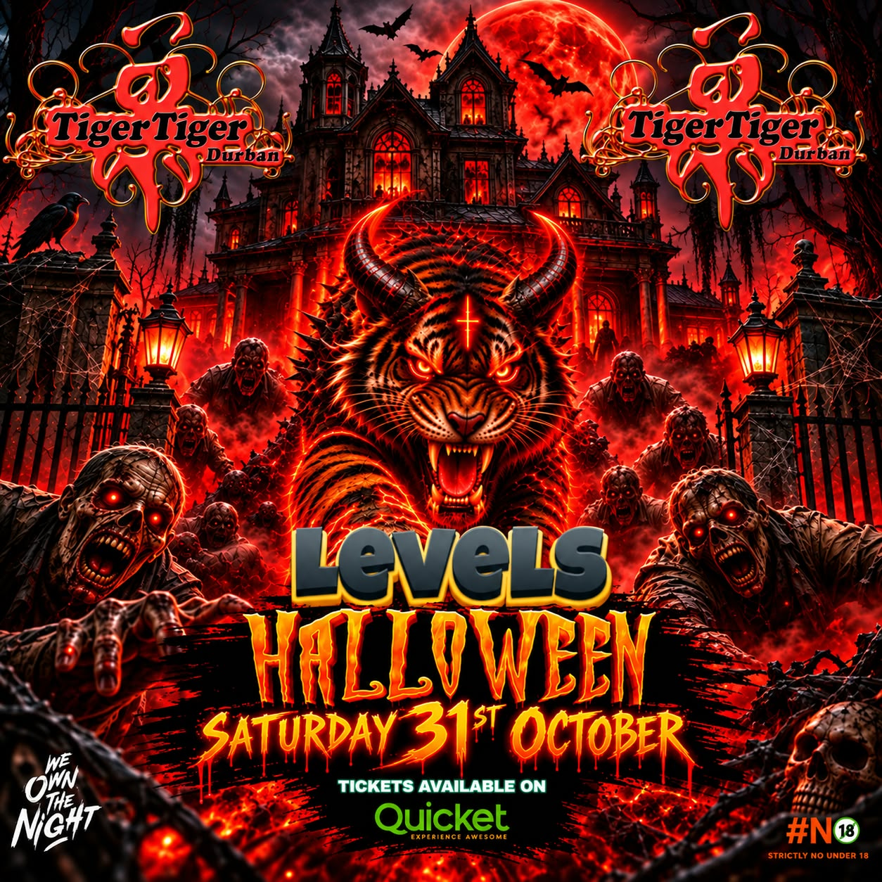 LEVELS HAUNTED HOUSE HALLOWEEN