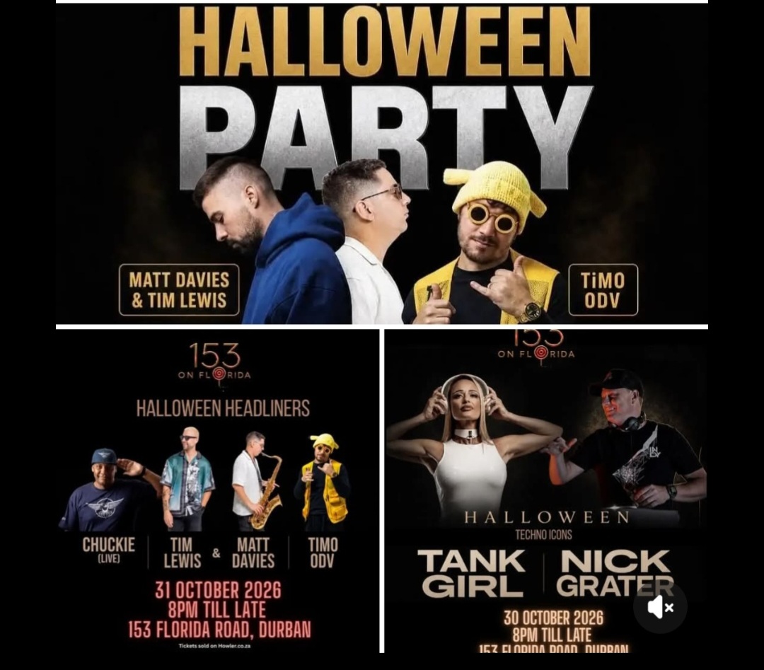 Halloween Party 30th & 31st Oct 2026