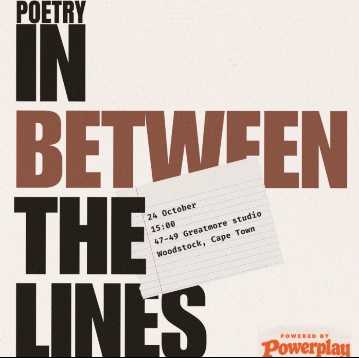 IN BETWEEN THE LINES