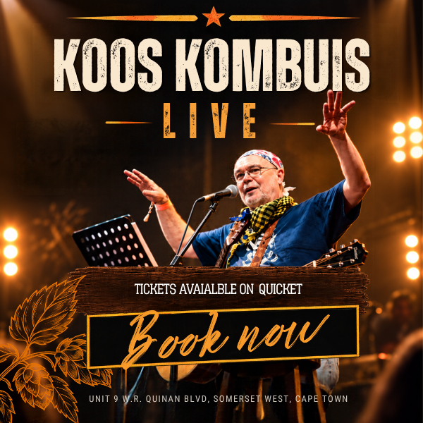 Koos Kombuis live at Triggerfish Brewing 2026