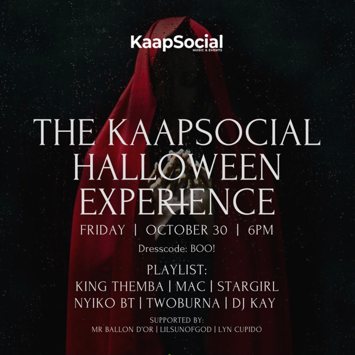 The KaapSocial Halloween Experience