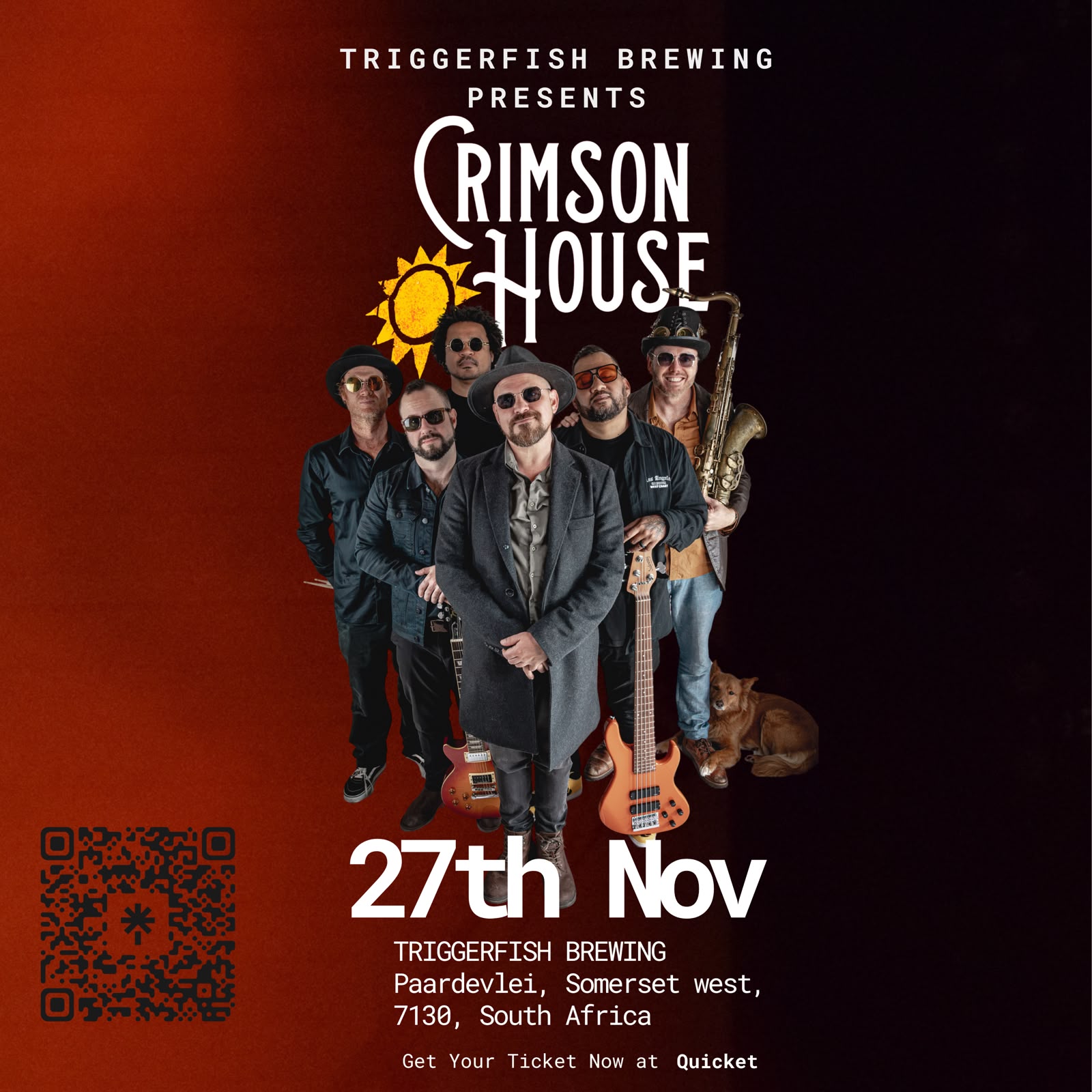 Crimson House live at Triggerfish Brewing 2026