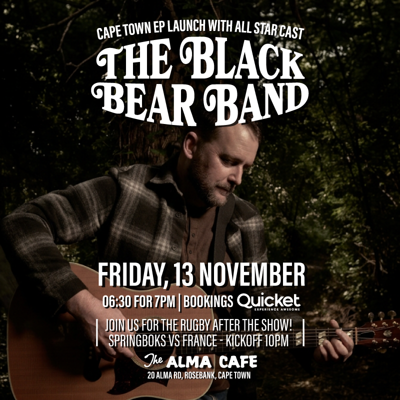 Black Bear EP Launch (and Springboks vs France)
