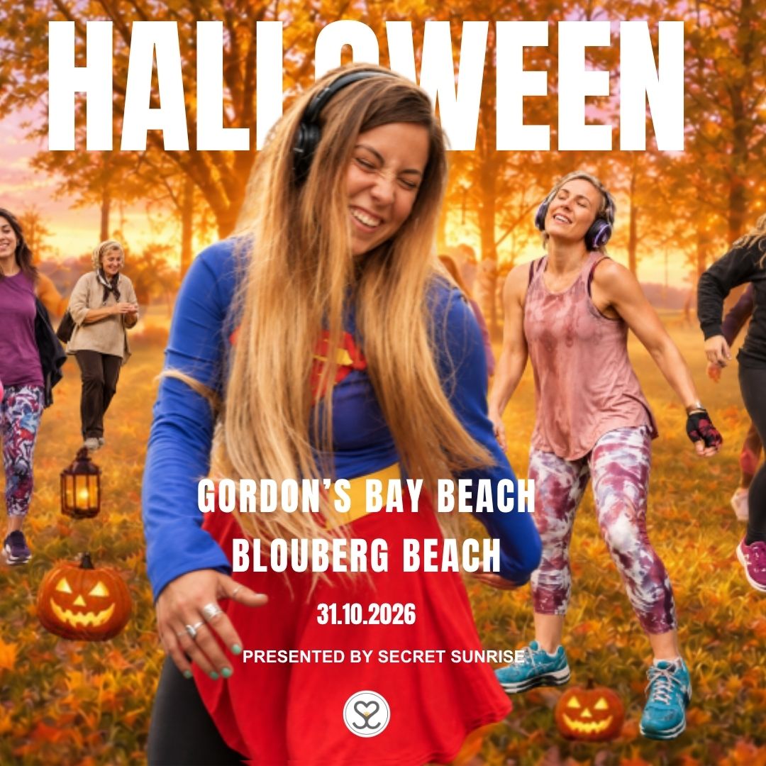 Secret Sunrise Halloween | Gordon's Bay Beach | Secret Sunrise Cape Town