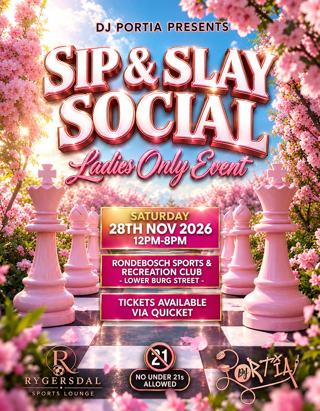 Sip & Slay Social Ladies Only Event