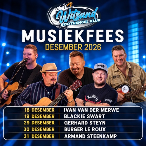 Witsand Boothengel Musiekfees 2026