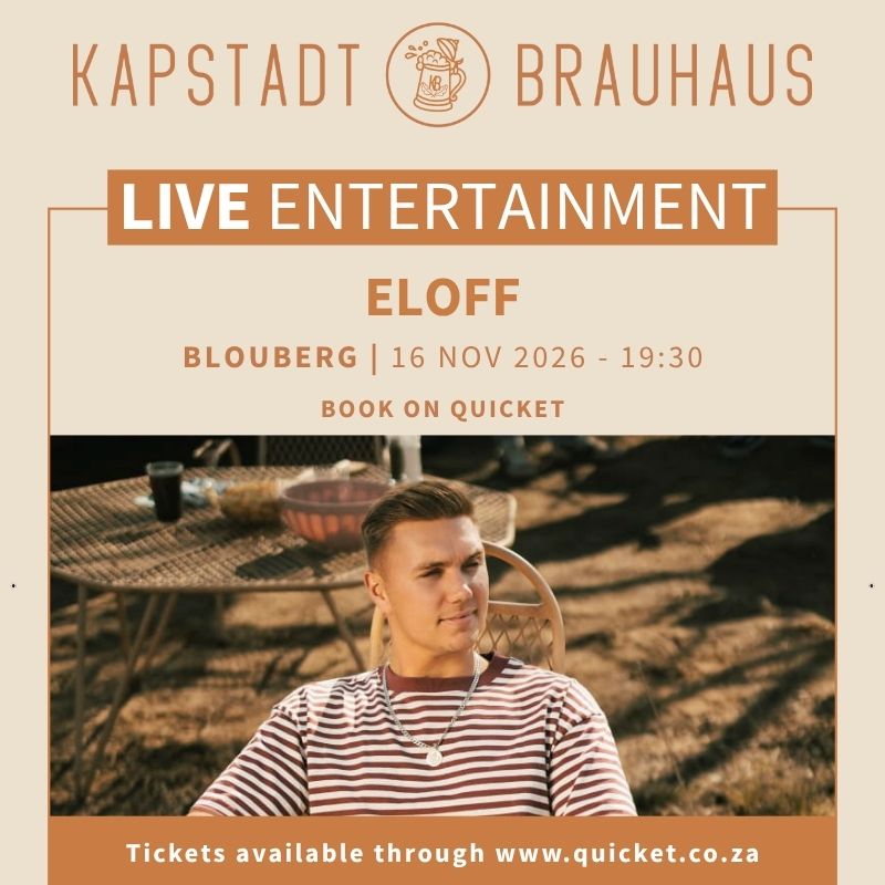 Eloff live by Kapstadt Brauhaus Blouberg