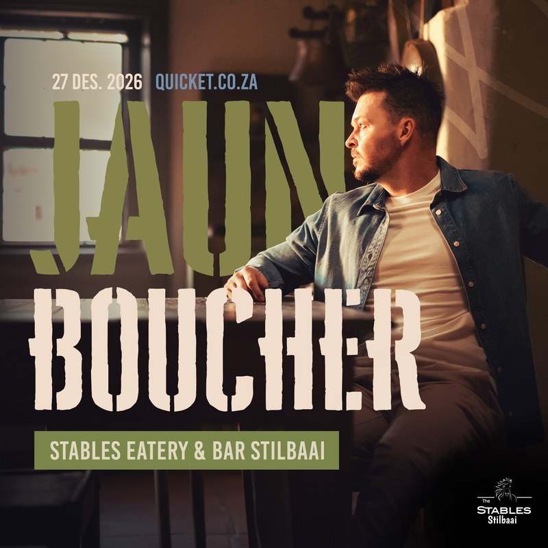 JUAN BOUCHER @ Stables Eatery & Bar Stilbaai
