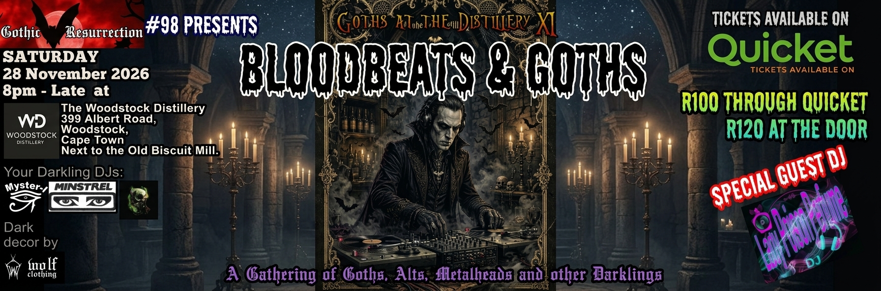 Bloodbeats and Goths