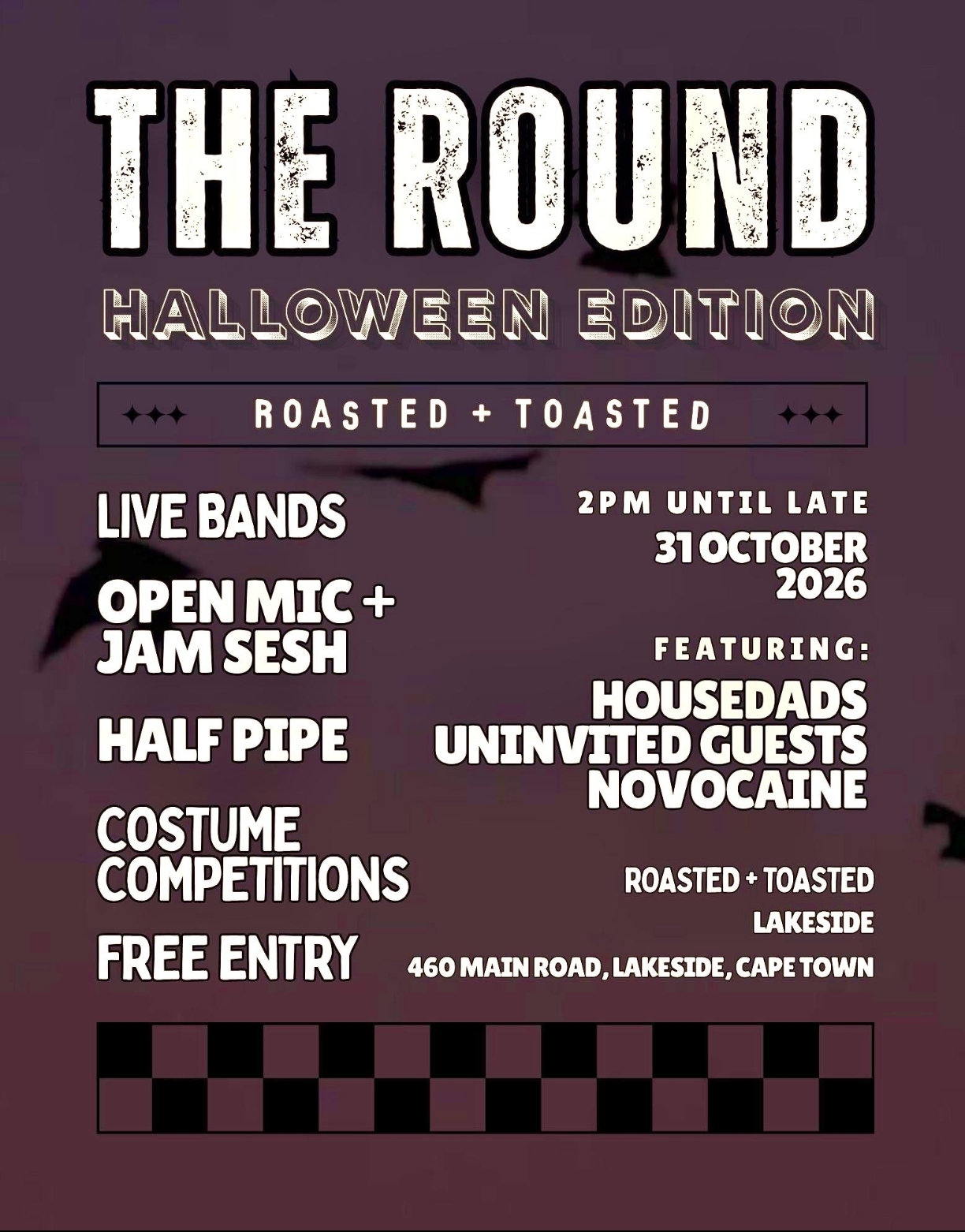 Halloween Round at Roasted + Toasted Lakeside