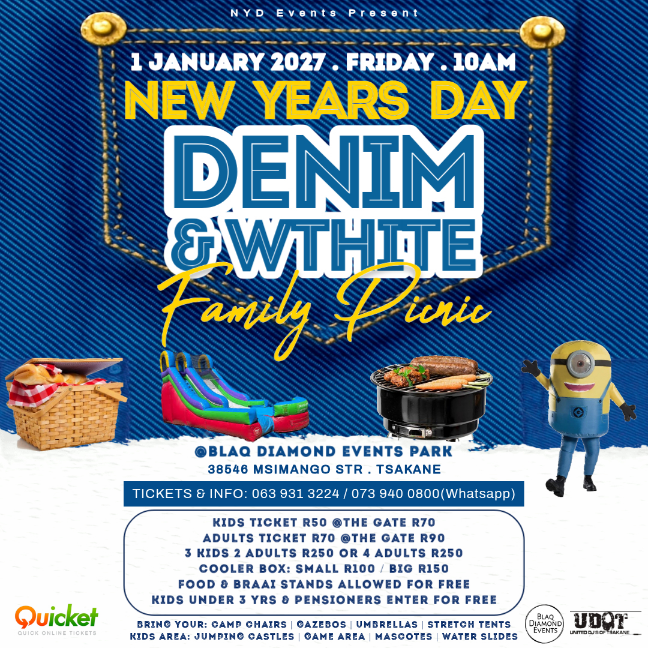 NEW YEARS DAY FAMILY PICNIC "DENIM & WHITE"