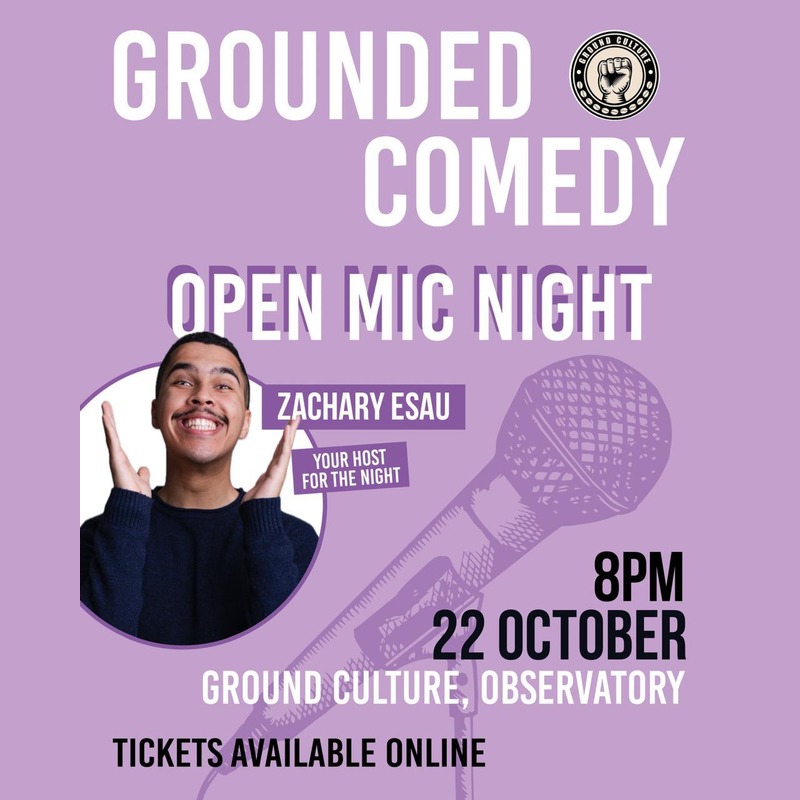 Grounded Comedy Open Mic Night