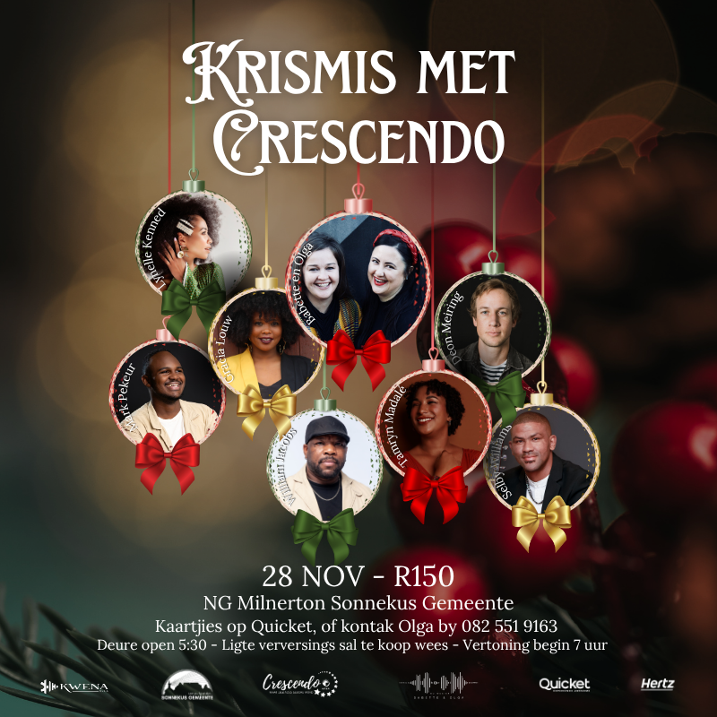 Krismis met Crescendo