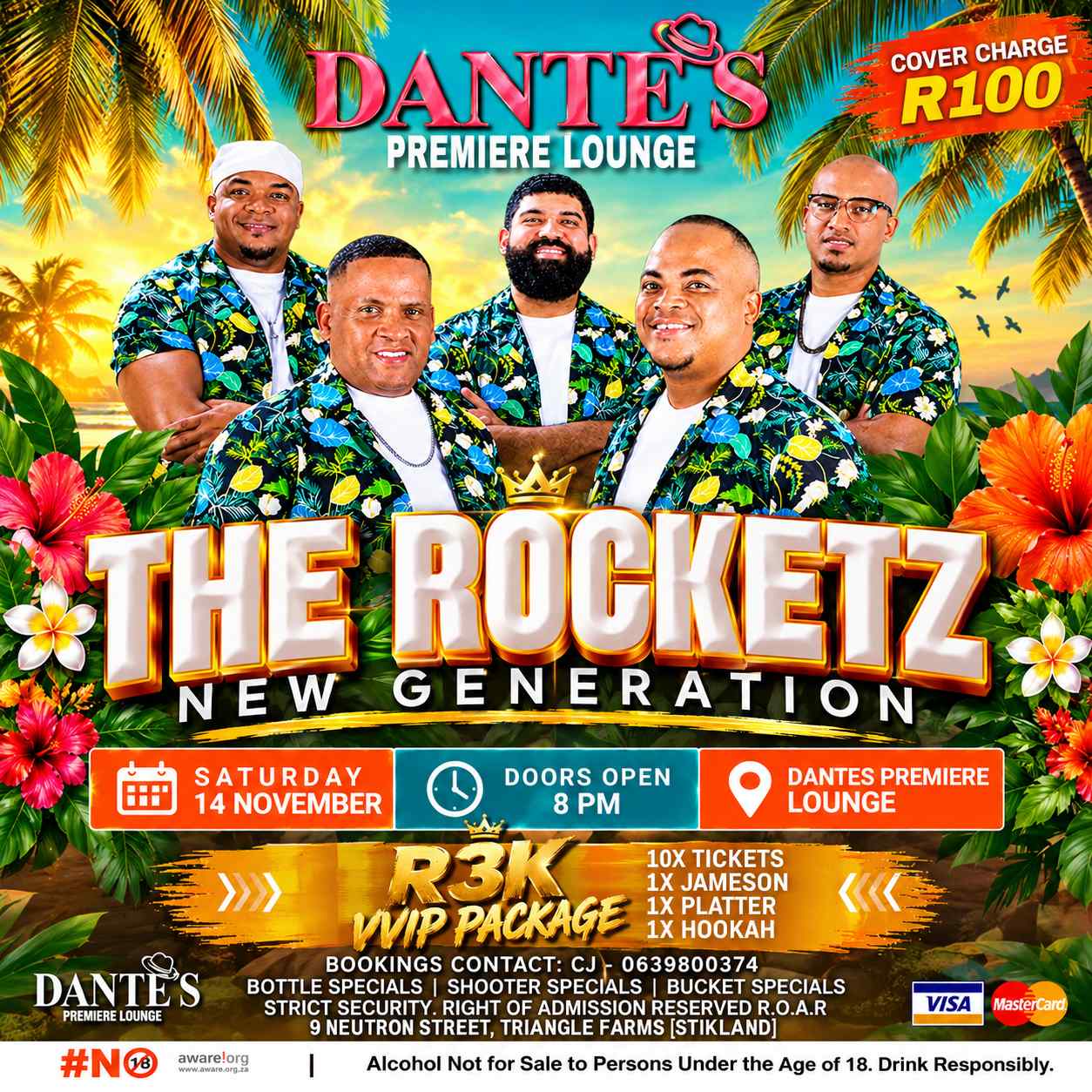 Dante's Premiere Lounge - The Rockettz New Generation