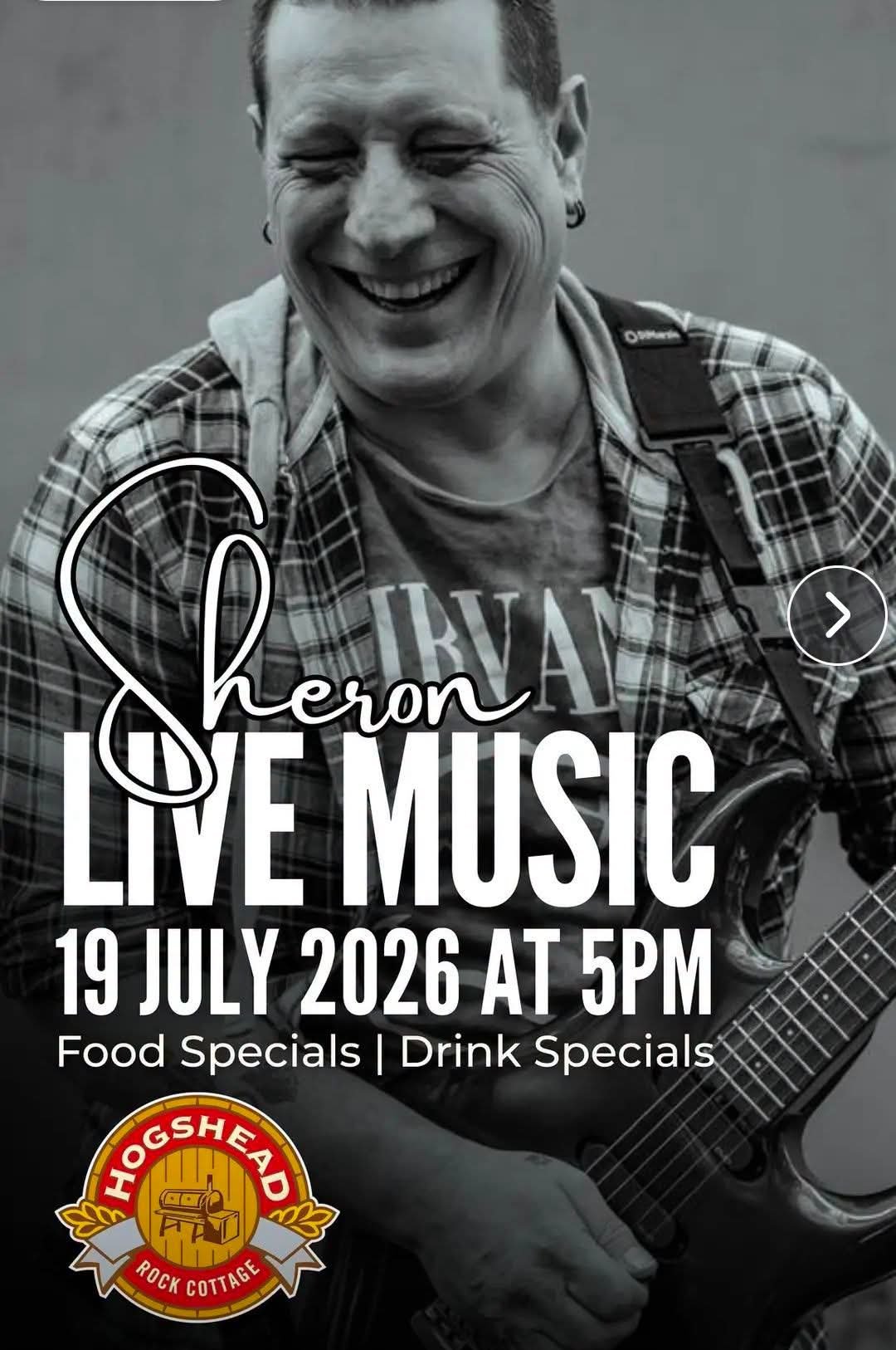 Sheron @ Hogshead Rock Cottage 19 Jul