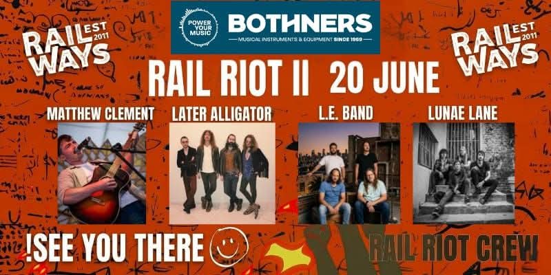 Rail Riot II @ Railways Cafe Irene 20 June