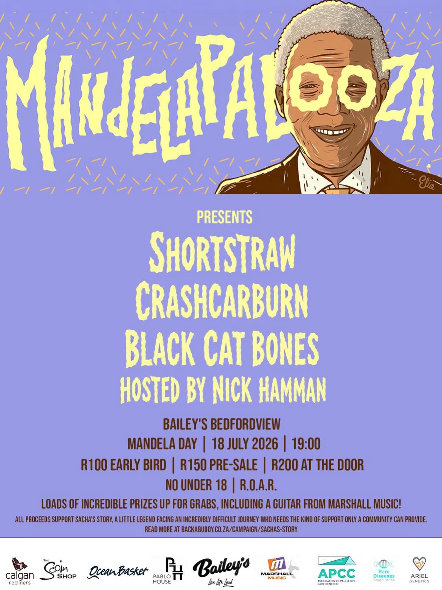 Shortstraw, Crashcarburn, Black Cat Bones @ Bailey's 18 July