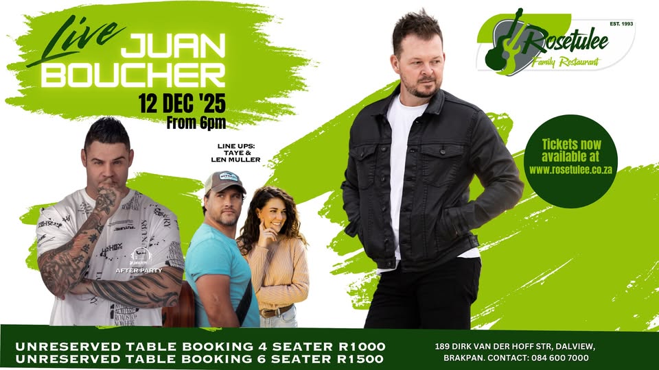 Juan Boucher @ Rosetulee 12 Dec