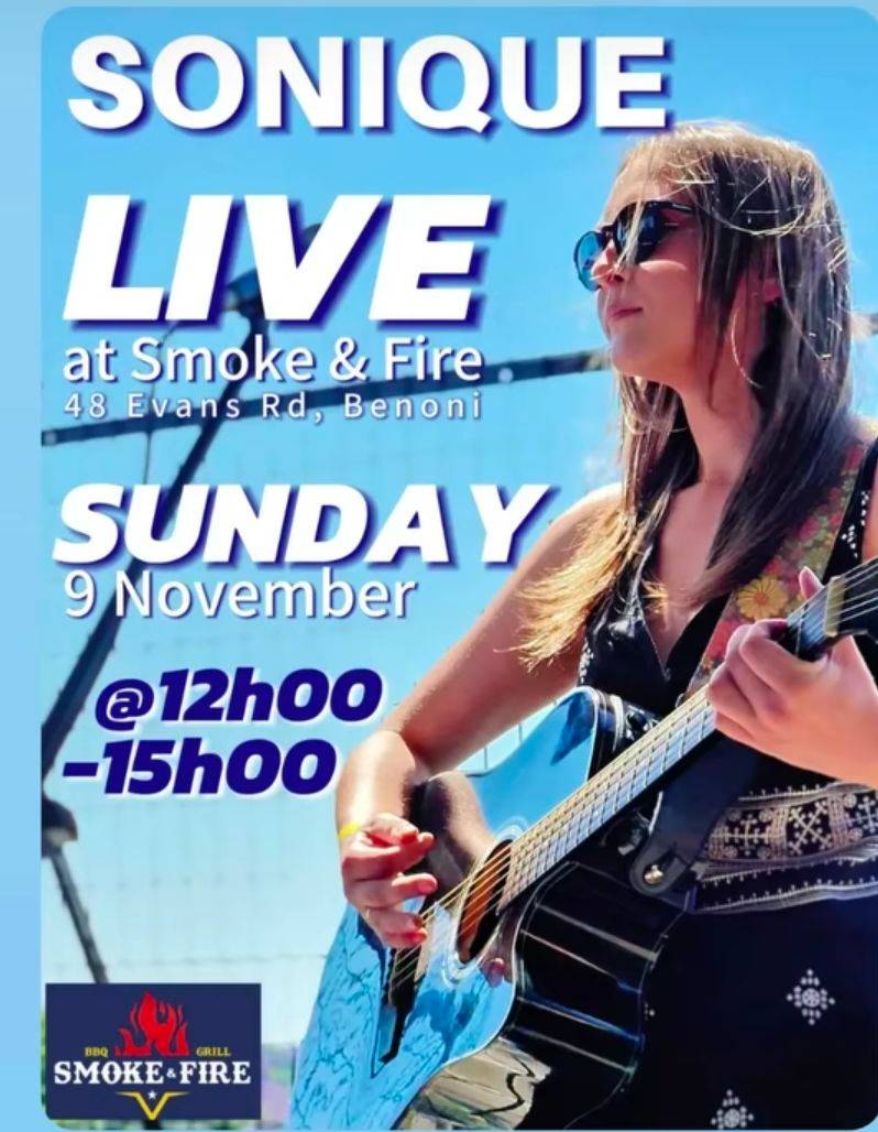 Sonique @ Smoke And Fire, Benoni 9 Nov