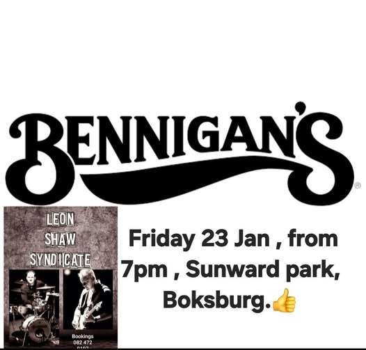 Leon Shaw @ Bennigans 23 Jan