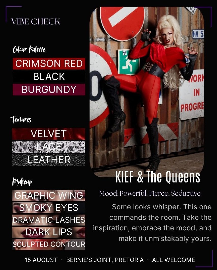 KIEF & The Queens @ Bernie's Joint, Pretoria 15 Aug