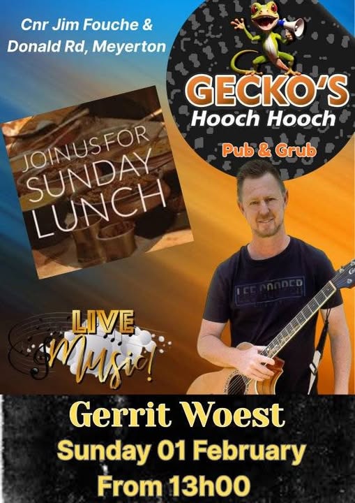 Gerrit Woest @ Gecko's 1 Feb