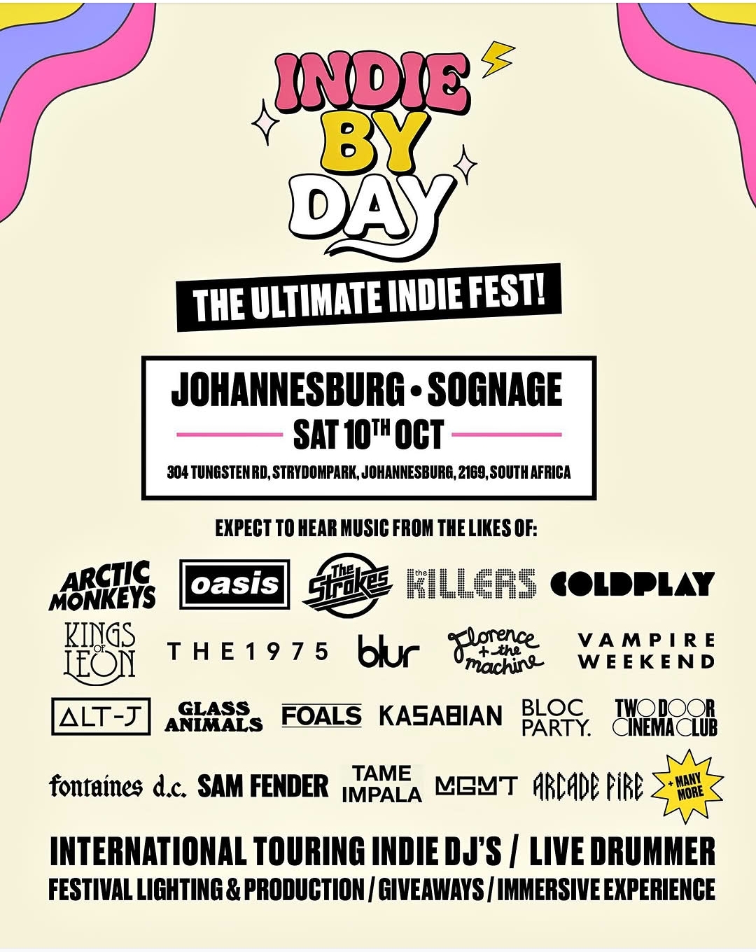 Indie By Day a Sognage 10 Oct