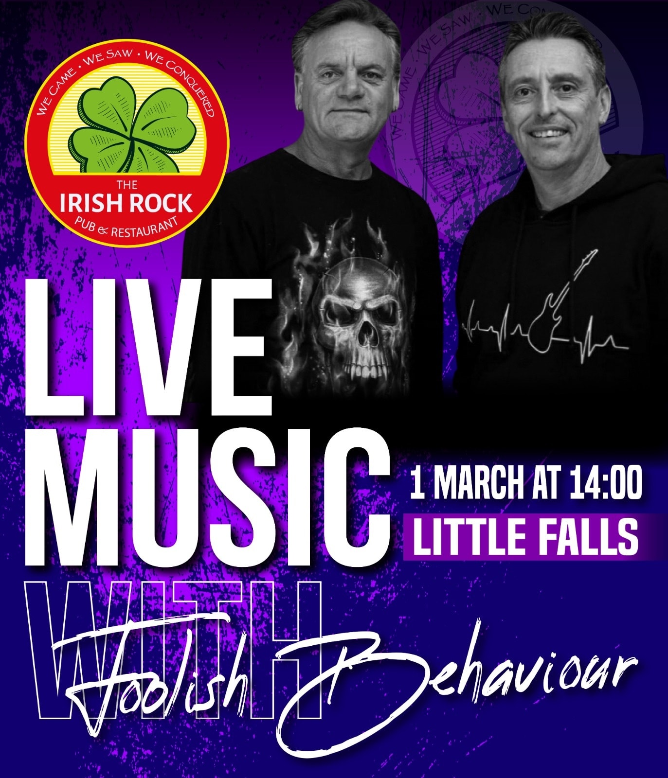 Foolish Behaviour @ Irish Rock 1 Mar - Image 1