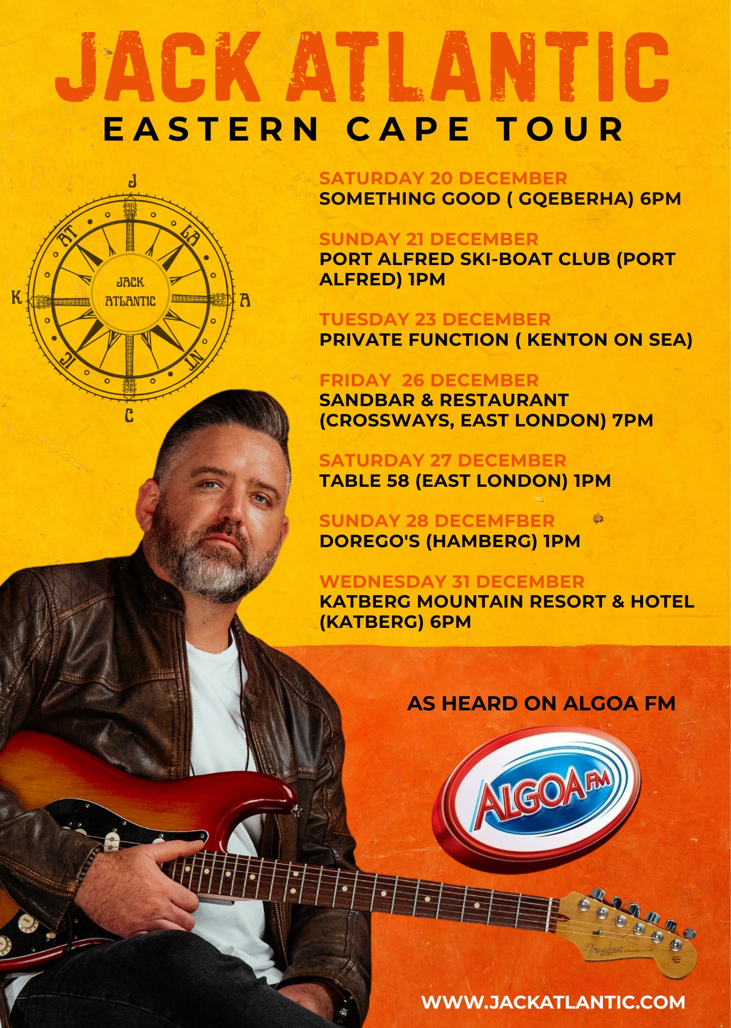 Jack Atlantic @ Table 58 Brewing (East London) 27 Dec