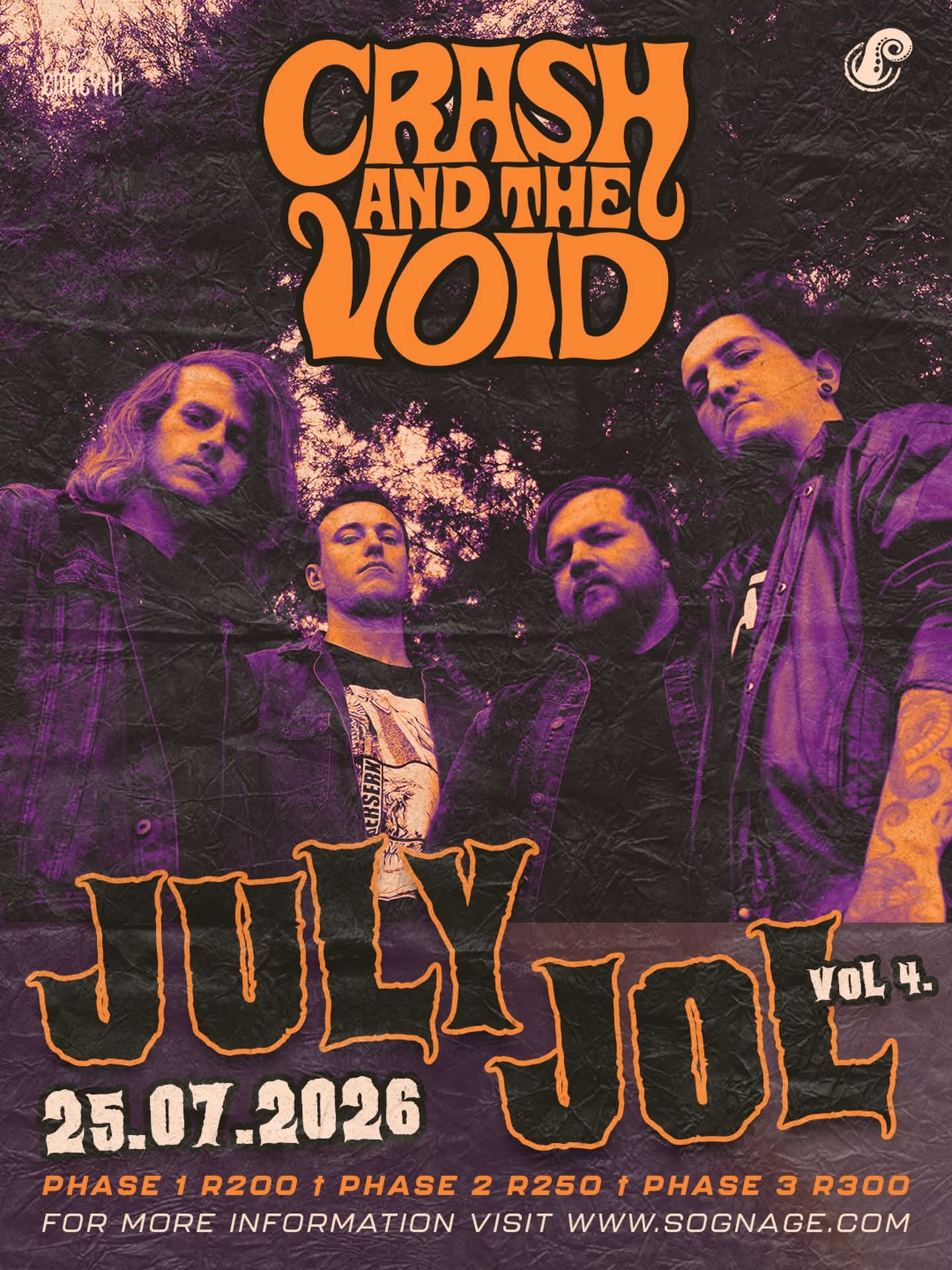 Crash and the Void @ Sognage · Johannesburg 25 Jul