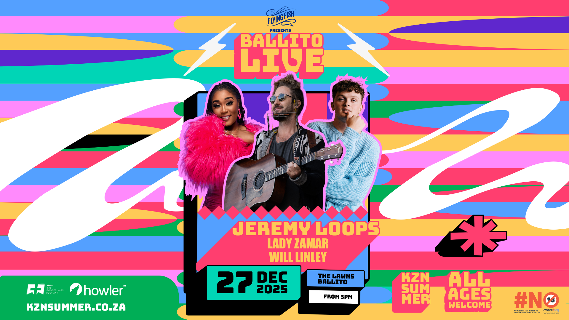 Jeremy Loops Live @ The Lawns, Ballito 27 Dec
