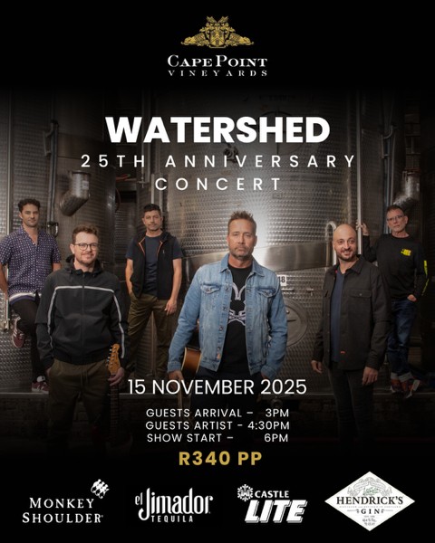 Watershed @ Cape Point Vineyards 15 Nov