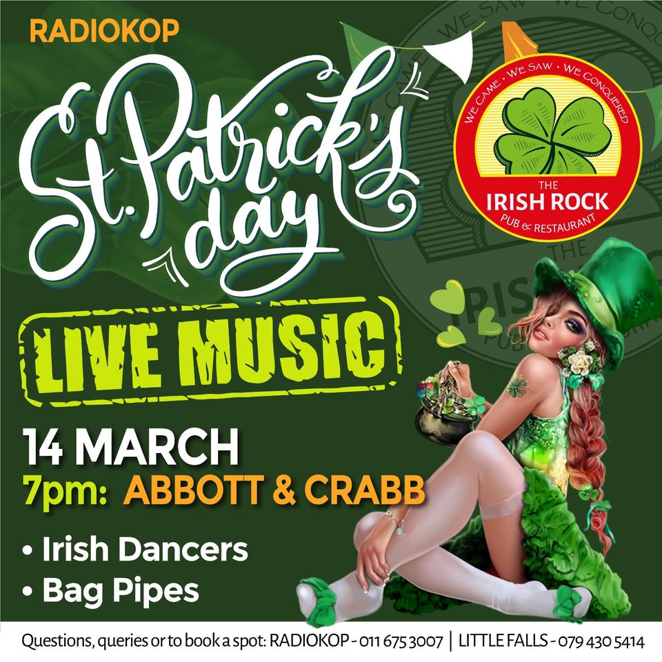 Live Music for St Paddy's Day @ The Irish Rock, Little Falls 14 Mar