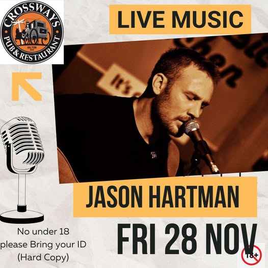 Jason Hartman @ Crossways 28 Nov