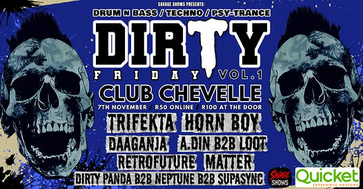 Dirty Friday @ CLub Chevelle 24 Oct