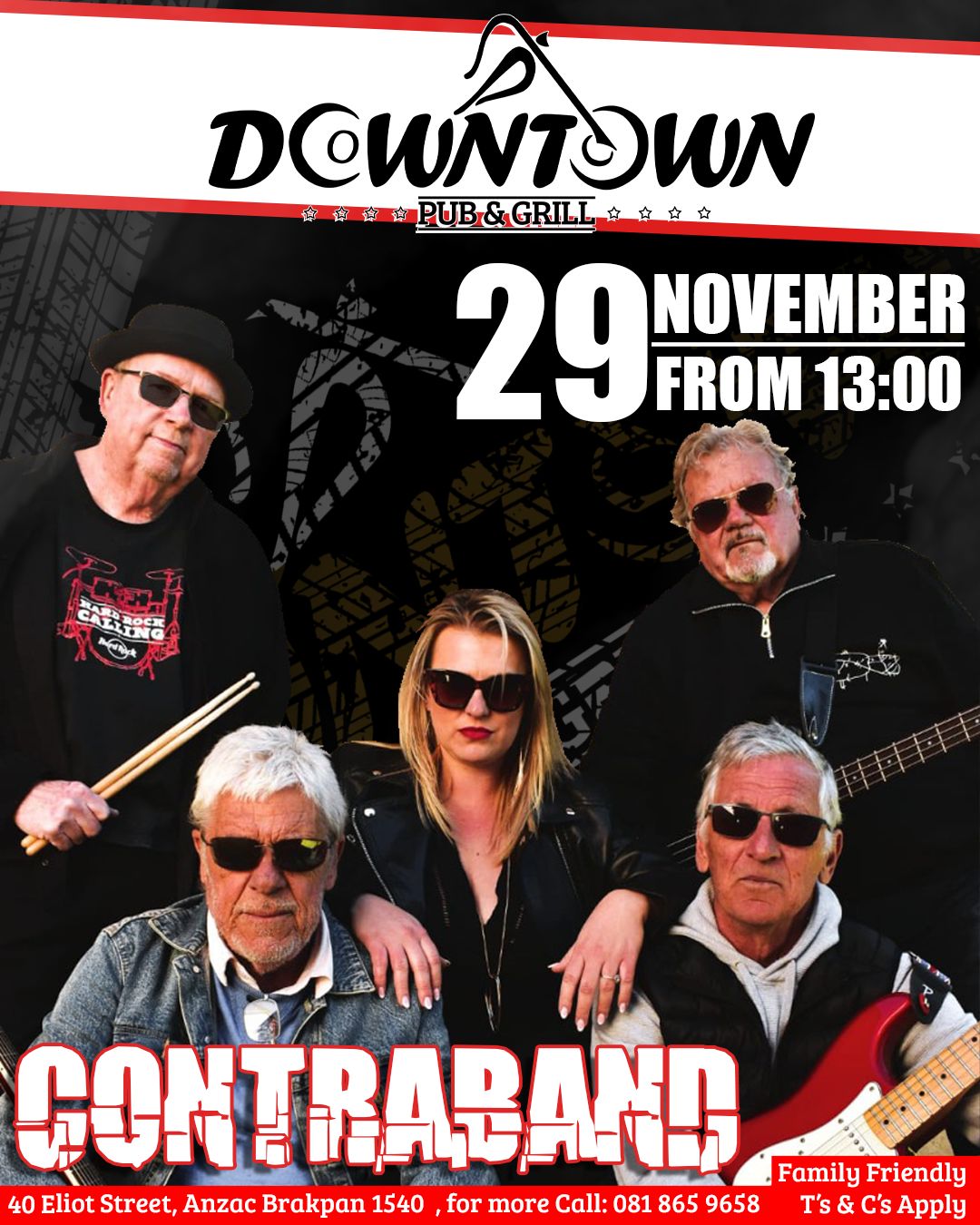Contraband @ Downtown Pub & Grill  29 Nov