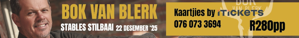 Bok van Blerk @ The Stables, Stilbaai 22 Dec