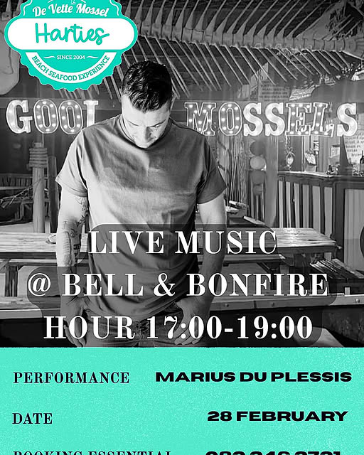 Marius Du Plessis @ De Vette Mossel Harties 22 Feb