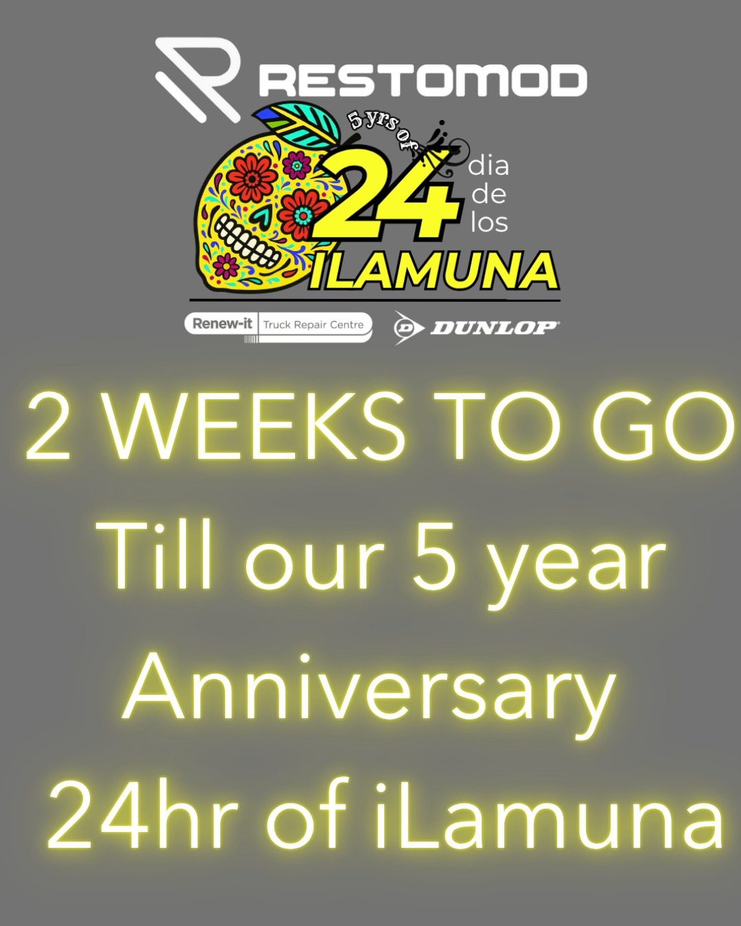 24hr Dia De Los iLamuna – 5yr Anniversary Race! @ Redstar Raceway Delmas 31 Oct - 2 Nov - Image 2