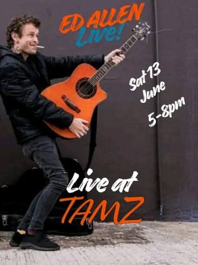Ed Allen @ Tamz Beer Hut 13 Jun