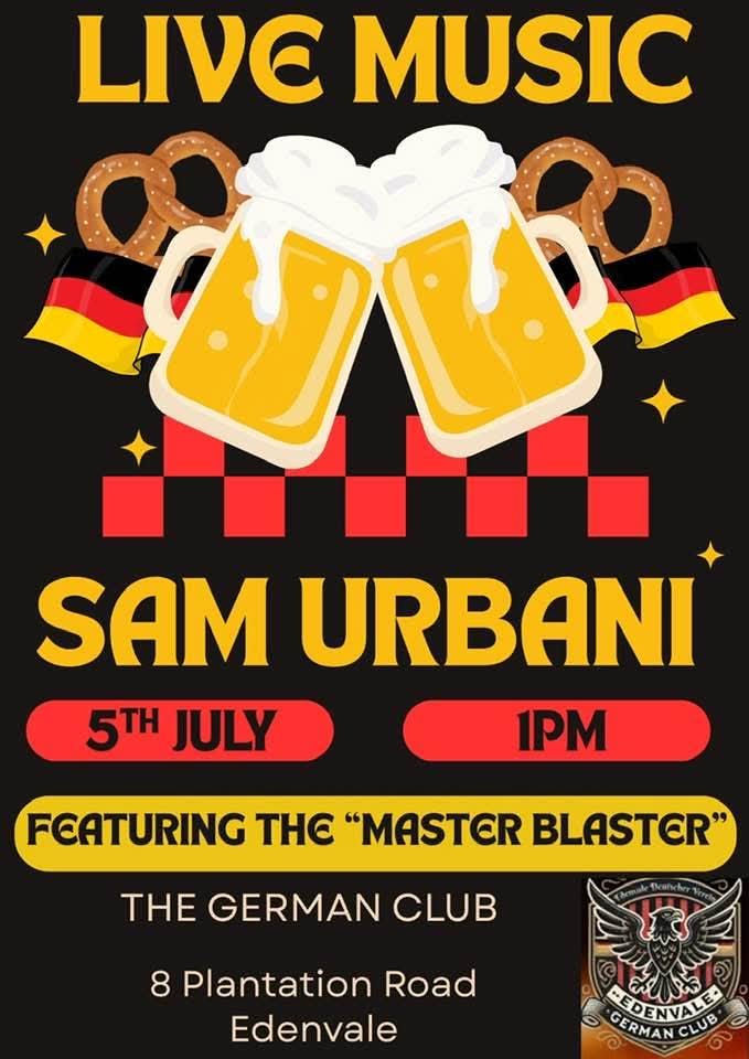 Sam Urbani @ The German Club 5 Jul