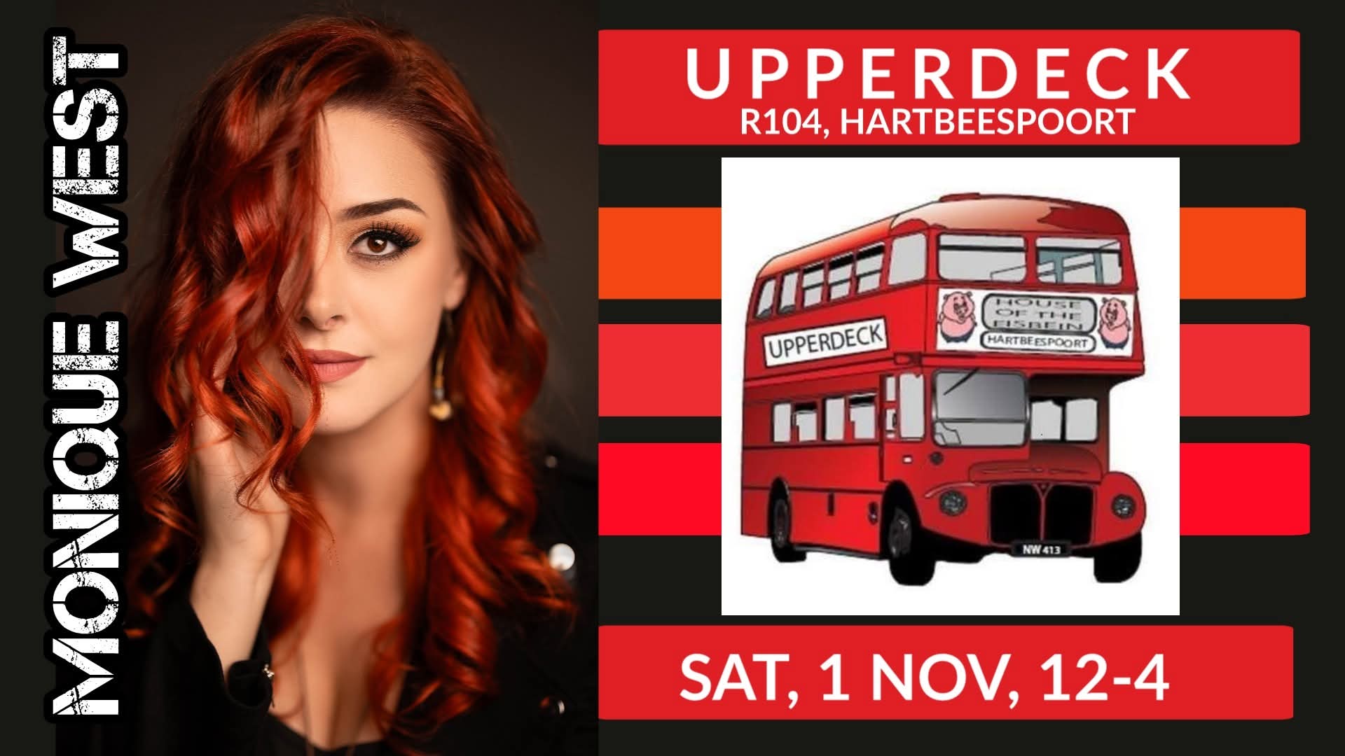Monique West @ Upper Deck 1 Nov