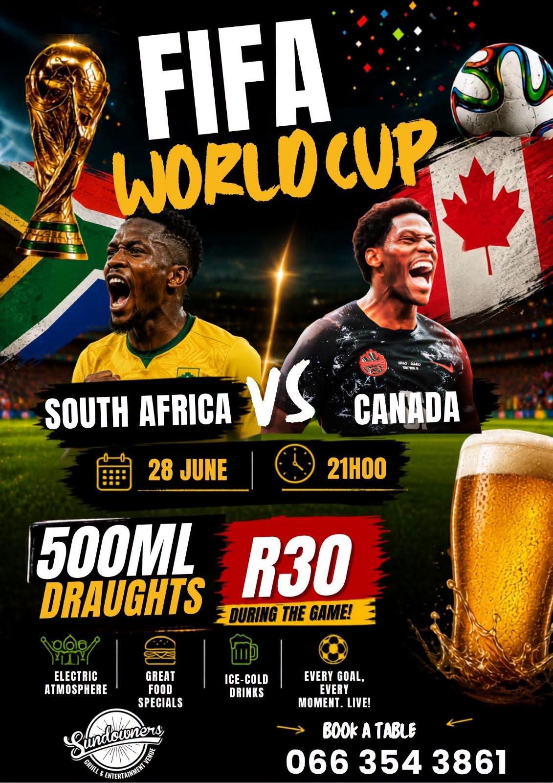 FIFA World Cup: South Africa vs Canada