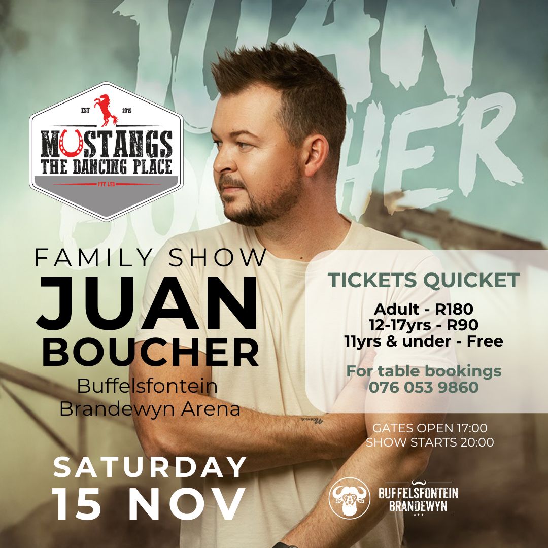 Juan Bourcher @ Mustangs, Mbombela 15 Nov - Image 1