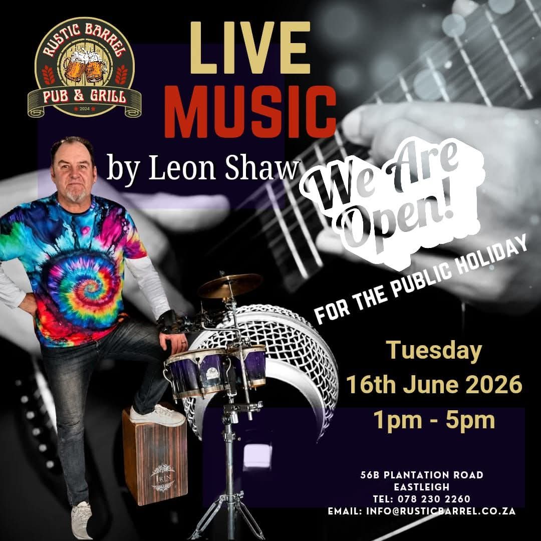 Leon Shaw @ Rustic Barrel 16 June