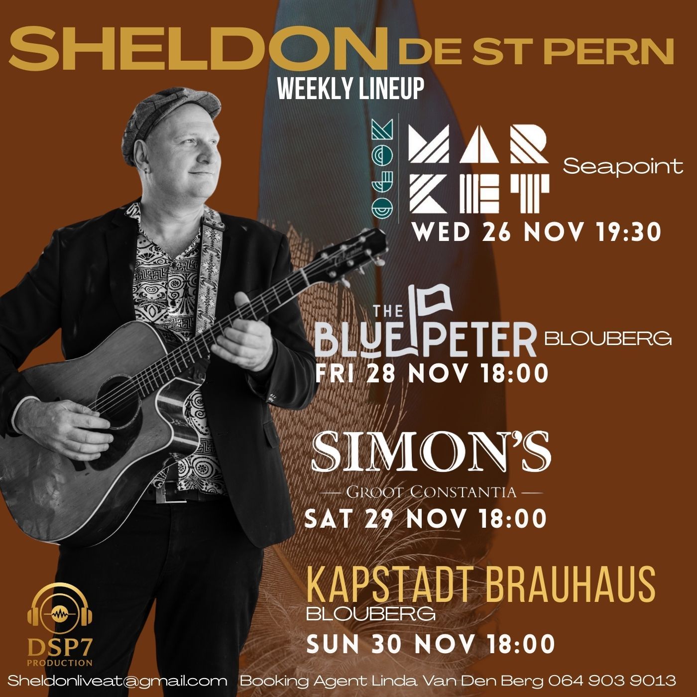 Sheldon De St Pern @ Simon's Restaurant Groot Constantia