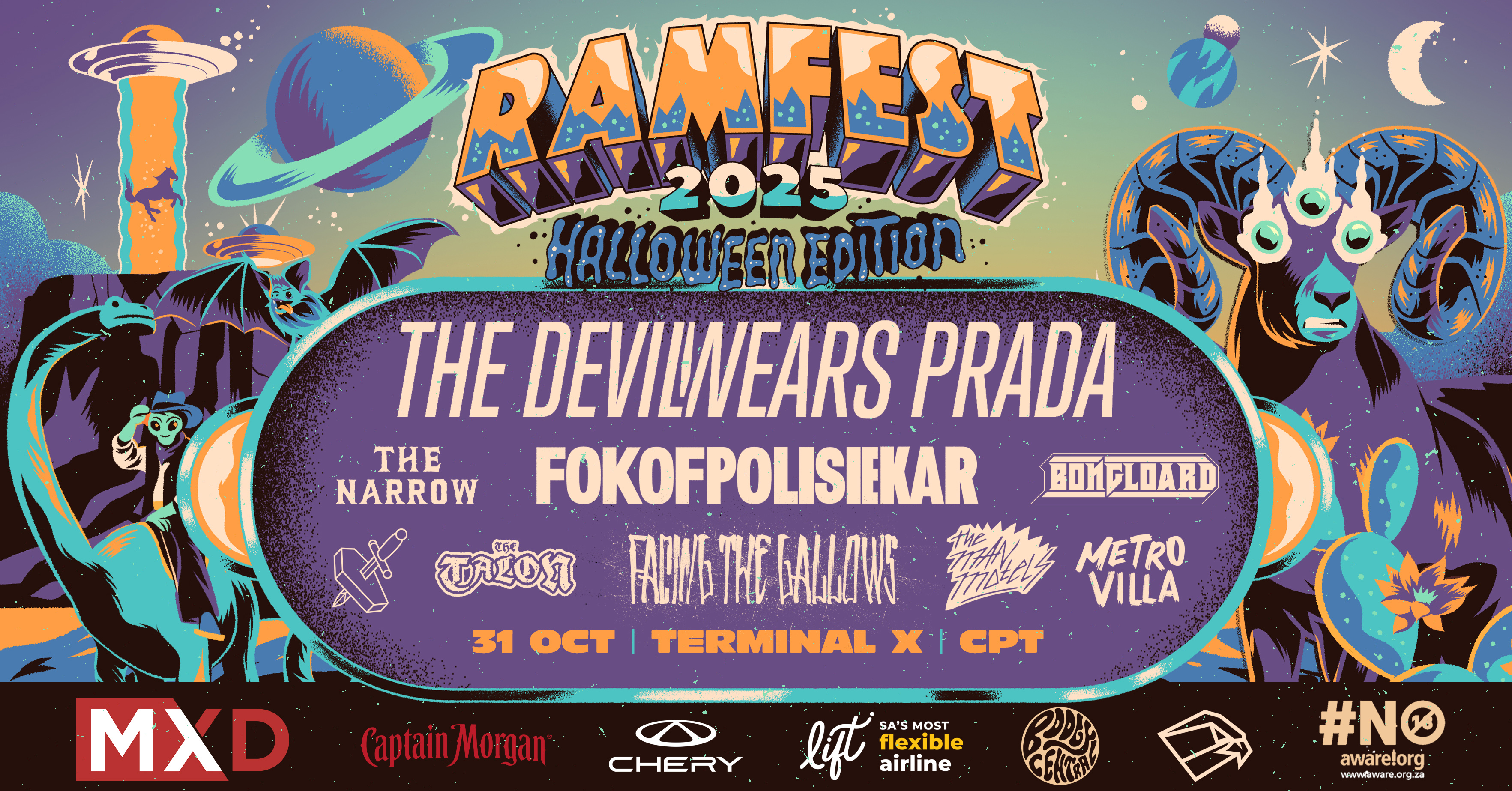 RAMFEST x HALLOWEEN 2025 | Cape Town 31 Oct