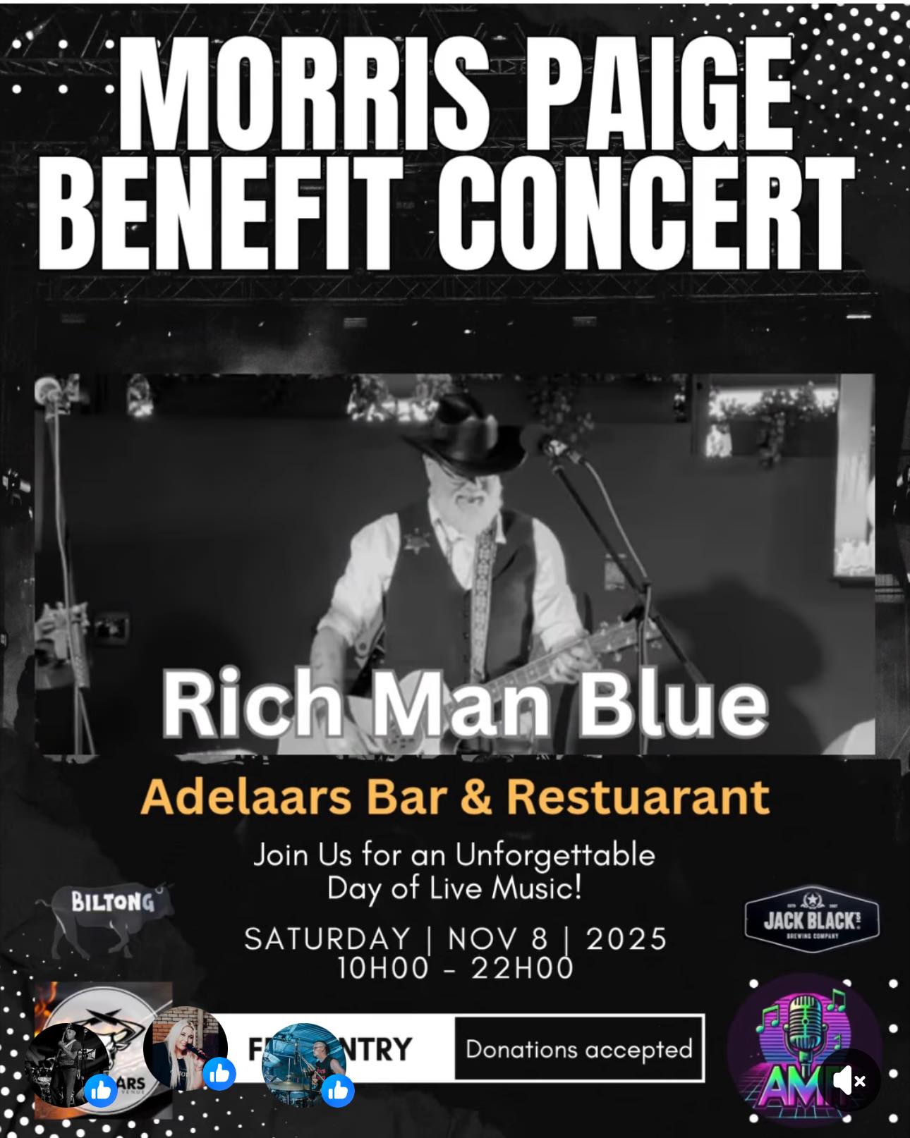 Morris Paige Benefit Concert
