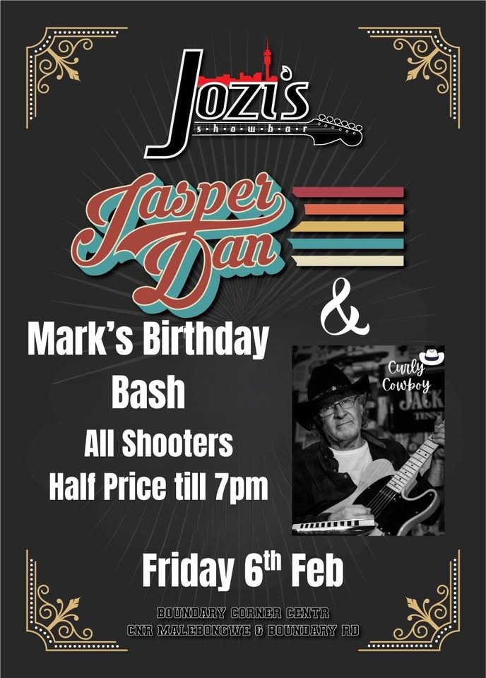 Mark's Birthday @ Jozi's Showbar 6 Feb - Image 1