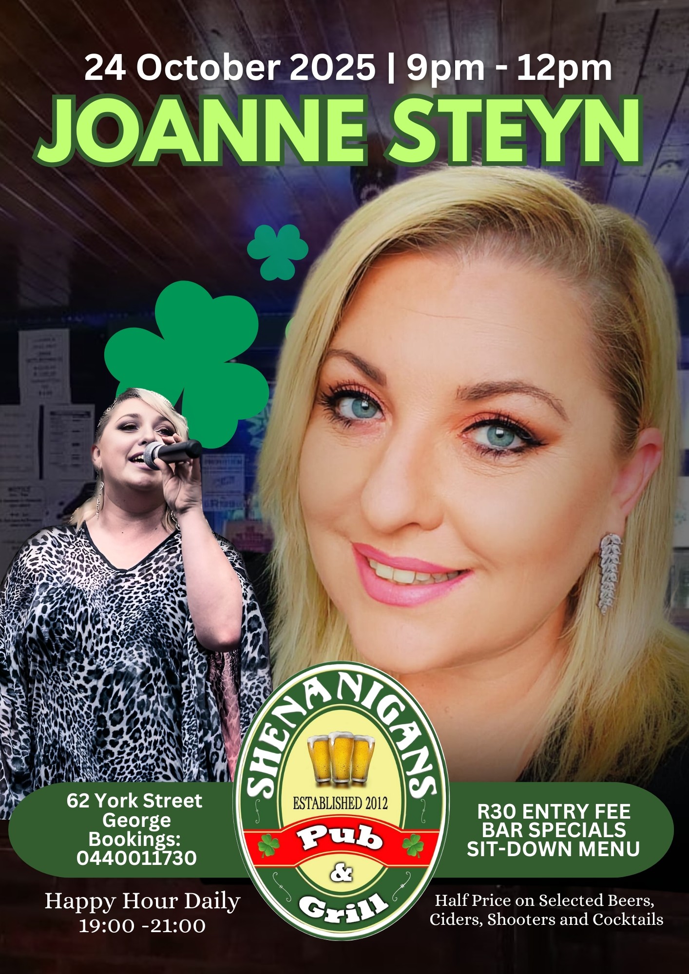 Joanne Steyn @ Shenanigins 24 Oct - Image 1